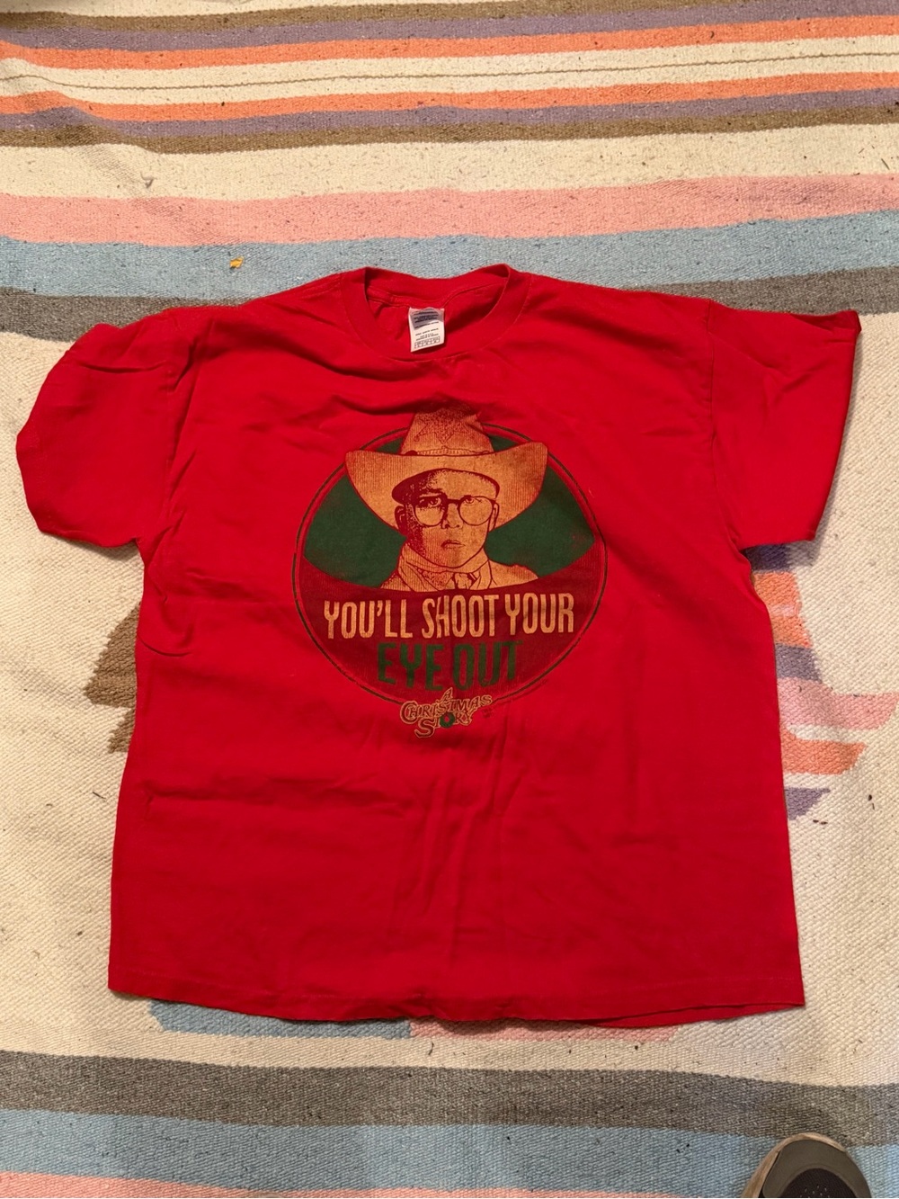 Vintage Christmas story Movie “You’ll Shoot Your Eye Out” Size large